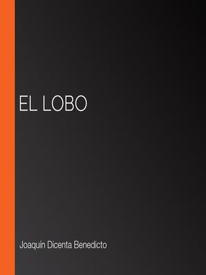 cover image of El lobo